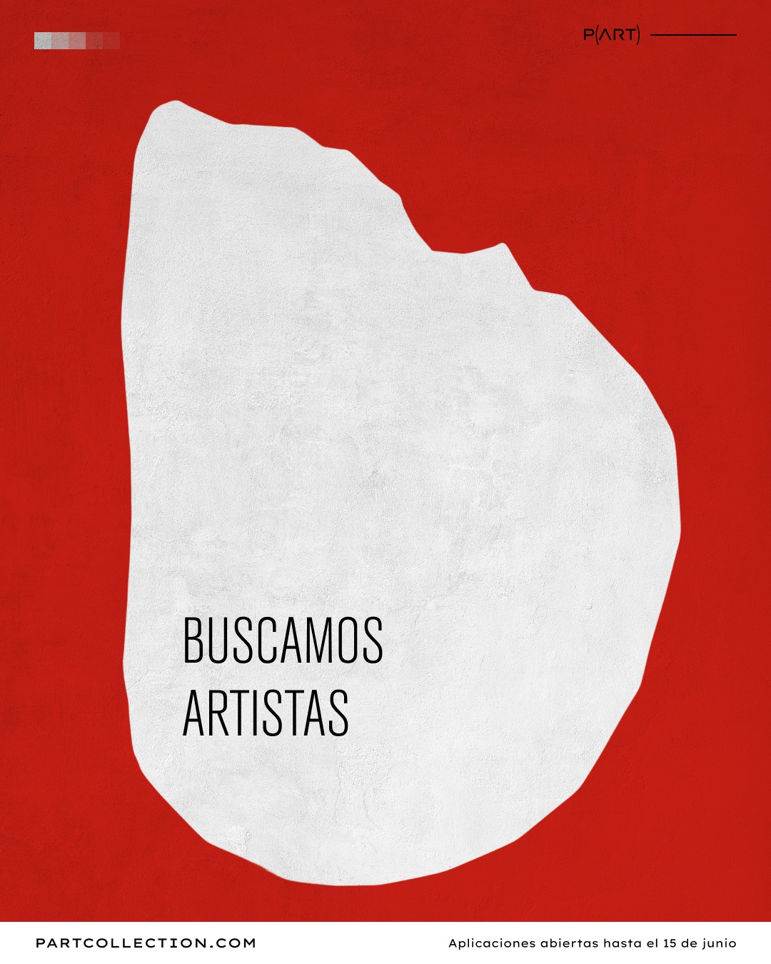 Buscamos artistas — Kampagnen-Poster