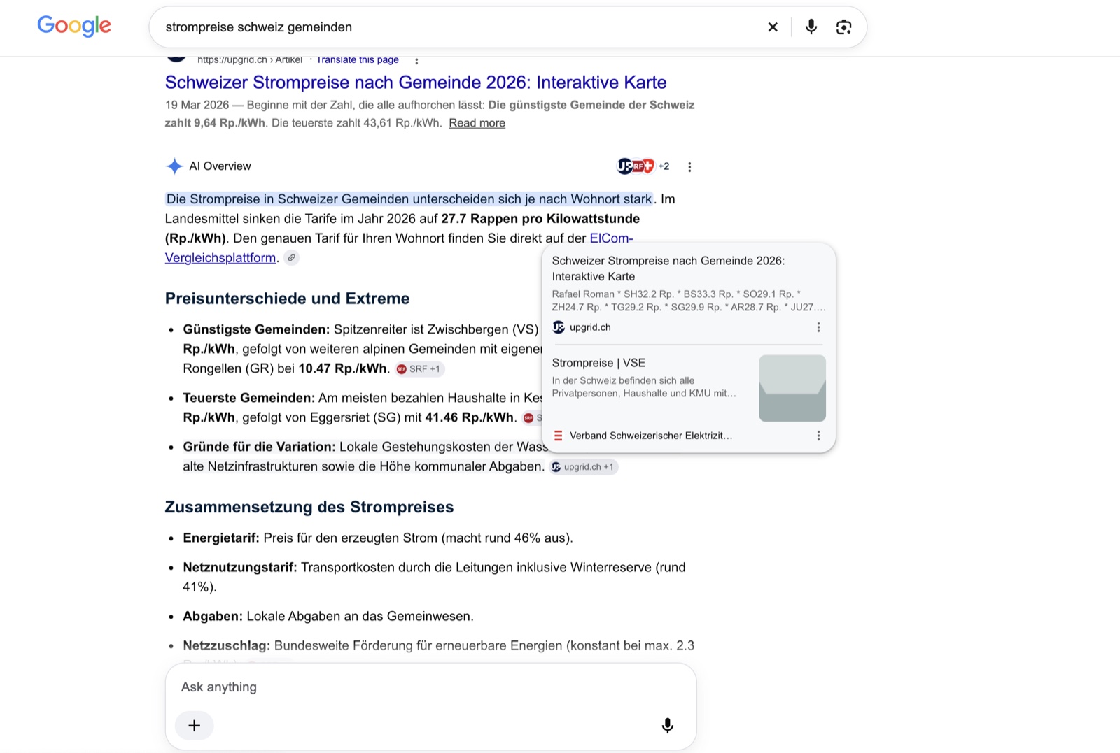 Google · AI Overview