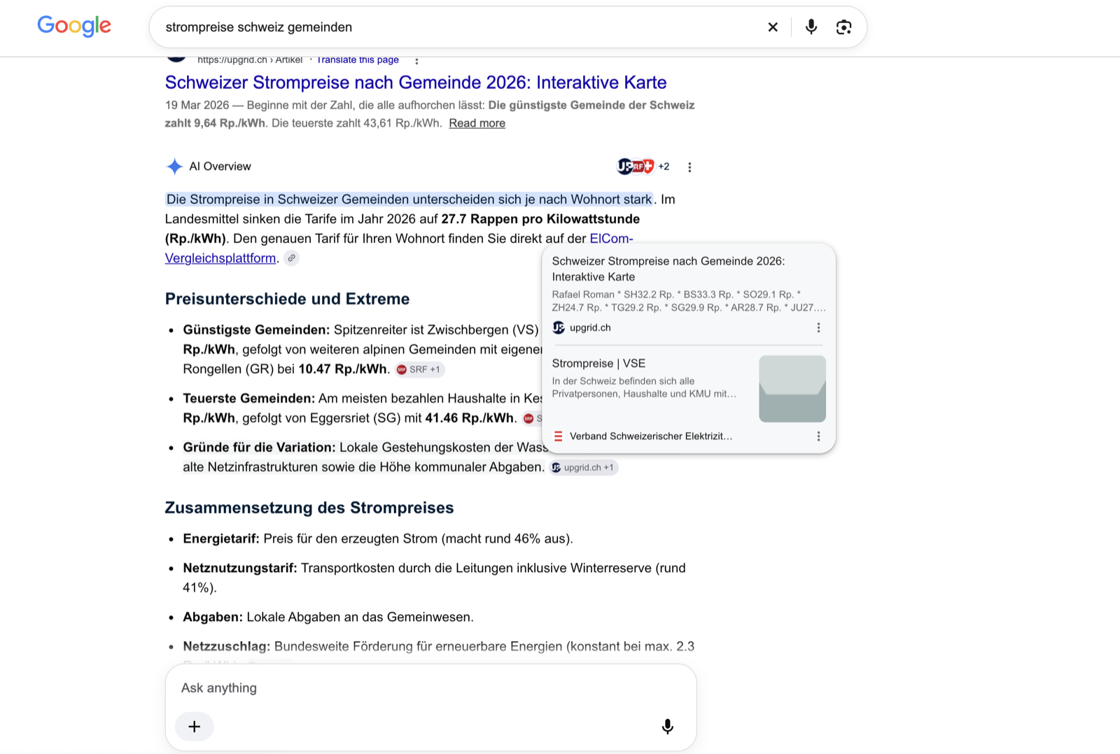 Google · AI Overview